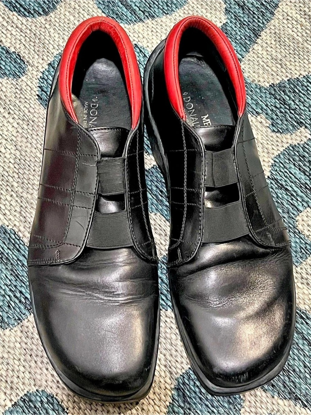 Donald J Pliner Men's Leather Slip-On Dress Shoes US 12 M